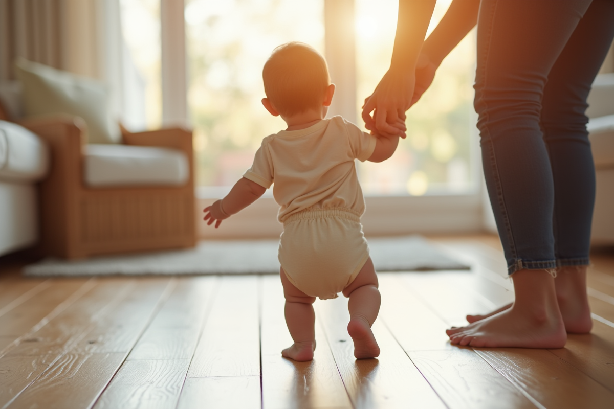 bébé marche