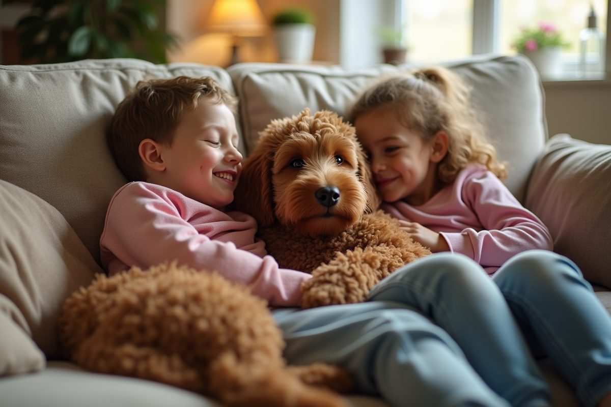 labradoodle famille
